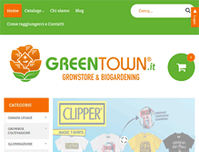 Tablet Screenshot of greentown.it